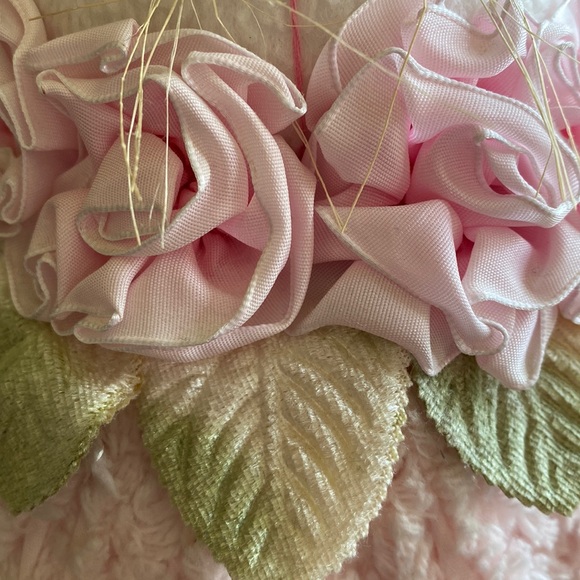 Vintage Decretive Stuffed Bunny - 11” - Picture 3 of 11